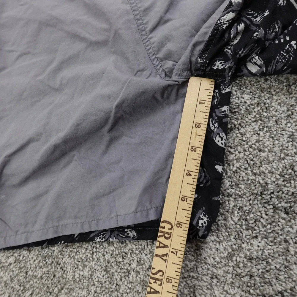 VTG Ocean‎ Pacific Shorts Mens L Black Gray Hawaiian Board Swim Surf OP 80s 90s